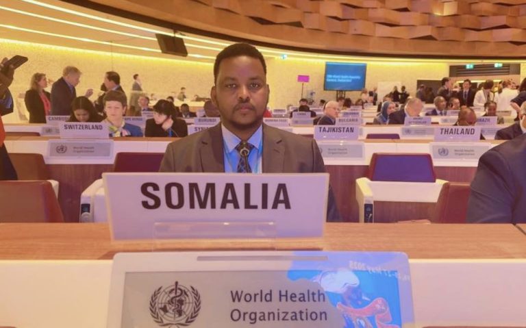 Agaasimaha Guud ee Caafimaadka Galmudug oo ka qeyb galay Shirweynaha 78-aad ee Caafimaadka Adduunka (WHA78) ee Geneva